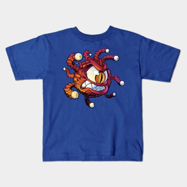 Beholder Kids T-Shirt by ChrisWhartonArt